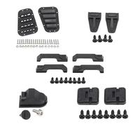 pour TRX-4 pour Defender D90 1/10 Charnières pour Porte Calandre Poignées pour Charnière Capot Moteur Bouchon Réservoir Pièces Détachées Voiture RC Tout-Terrain RC Améliorations Modèles