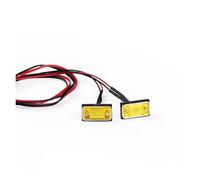 Pour TRX-4 Pour SCX10 1/10 Clignotants Latéraux Pièces De Mise À Niveau Et De Modification Pour Voitures Télécommandées Feux Phare Voiture Rc(Yellow)