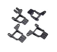 Pour Trx-4 Pour Trx4 8216 1/10 4 Supports D'amortisseurs Avant Arrière Aluminium Pièces Rechange D'amélioration Crawler RC Accessoires Réparation Modification RC Crawlers Pièces