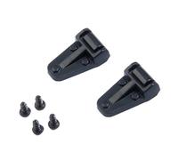 pour TRX-4 pour Trx4 pour Defender 1/10 Pièces Détachées Voiture RC Crawler Charnières pour Porte Poignées Charnière Capot Moteur Plastique ABS Noir RC Pièces