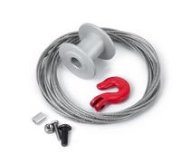 Pour Trx4 Pour Axial Pour Scx10 D90 D110 1/10 25T Mécanisme De Direction Servo Treuil Roue Fils Tambour Crochet Remorque Pièces Chenille RC RC Modèles Pièces(Red)