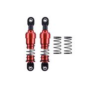 Pour TRX4 Pour LCG Pour SCX10 Pour Capra 1/10 2 Pièces 75Mm 85Mm 95Mm 105Mm 115Mm Amortisseurs Huile Gros Alésage Pièces Rechange Voiture RC Utilisation Amortisseur RC(Red,75mm)