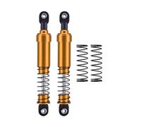 Pour TRX4 Pour LCG Pour SCX10 Pour Capra 1/10 2 Pièces 75Mm 85Mm 95Mm 105Mm 115Mm Amortisseurs Huile Gros Alésage Pièces Rechange Voiture RC Utilisation Amortisseur RC(Yellow,105mm)