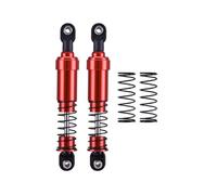 Pour TRX4 Pour LCG Pour SCX10 Pour Gamde R1 DIY 1/10 75/85/95/105/115Mm Amortisseurs Huile En Aluminium Gros Alésage Pièces Rechange Véhicules Tout Terrain Amortisseur RC(Red,95mm)