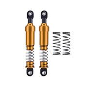 Pour TRX4 Pour LCG Pour SCX10 Pour Gamde R1 DIY 1/10 75/85/95/105/115Mm Amortisseurs Huile En Aluminium Gros Alésage Pièces Rechange Véhicules Tout Terrain Amortisseur RC(Yellow,95mm)