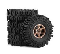 pour TRX4 pour SCX10 pour TRX6 pour Capra pour Enduro Gen8 1.9 Pouces RC Roues sur Chenilles Jeu Pneus 12mm Mises À Niveau Hexagonales Accessoires RC