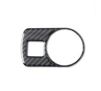 Pour TT 8N 8J MK123 TTRS 2008 2009-2014 Cadre Bouton Commutateur Intérieur Voiture Fibre Carbone Autocollant Couverture Garniture Décalque Style FIXCOR(AI RHD)