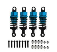 Pour TT02 Pour TT01 M05 Pour HPI Pour HSP Pour Kyosho Pour Redcat 1/10 Amortisseur À Huile En Alliage Pour Tamiya RC Car Road Drift La Course Pièces Améliorations RC(Blue,4pcs)