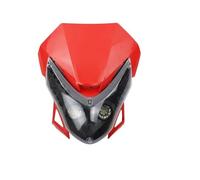 Pour TTR Pour CRF Phare Avant À LED Pour Moto Pour Dirt Pit Bike Et Off Road(Red)