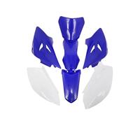 Pour TTR50 TTR 50 Kits Complets De Carrosserie En Plastique Carénage De Garde-boue Avant Et Arrière(Blue)
