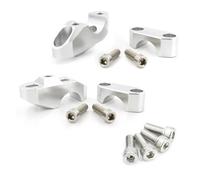 pour Tuono 1000 R V4 pour APRC 1100 28 Mm 1 1/8" Rehausseurs De Guidon Fat Bar Back Move Riser Moto Rehausseur Guidon(S)