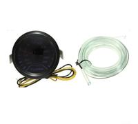 Pour Turbo pour manomètre Boost 35 psi Affichage numérique LED avec aiguille et lentille lumineuses, support en U pour tableau de bord et tuyau fournis, pointeur de précision pour une utilisation