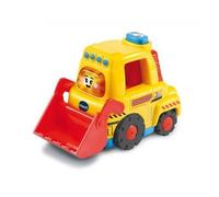 pour tut tut bolides Surprise : Maelle Super tractopelle - Jouet Enfant 1er Age - Set véhicule de Chantier Jaune + Carte Tigre