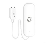 pour Tuya Capteur d'alarme d'eau, détecteur de Fuite d'eau et d'immersion pour Maison Intelligente WiFi avec Application de Surveillance à Distance pour Pompe à eaux usées de sous-Sol (1 pièce)