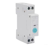 pour Tuya Disjoncteur intelligent WiFi 1P DIN Rail Home Remote Control Switch Protection Intelligent Disjoncteur - 32 A