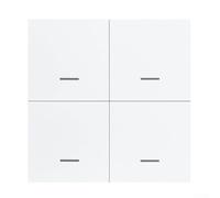 Pour Tuya pour commutateur de scène intelligent Zigbee, panneau sans fil sans câblage nécessaire pour le placement et le contrôle domotique