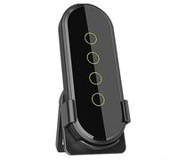 pour Tuya pour ZigBee Interrupteur Smart Home sans fil, interrupteur de contrôle de scène Smart Home 4 vitesses 12 scènes interrupteur tactile télécommande - Noir