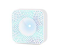 pour Tuya pour Zigbee Smart 6 en 1 Détecteur d'air Moniteur de qualité de l'air PM2.5 / Formaldéhyde / / Température & Humidité / Moniteur de pour bureau à domicile