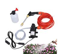 Pour Tuyau De Jardin Haute Pression,Kit Nettoyeur Haute Pression Électrique | Outil D'irrigation Avec Bouteille Et Pompe Pour Douche Animaux Jardin Terrasse Extérieur