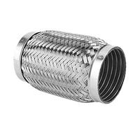 pour tuyau exhaust flexible 3 pouces EBTOOLS Tuyau d'échappement de voiture, acier inoxydable universel de Flexi de tuyau de 76mm x de 150mm 304 stub d'échappement flexible avec le tuyau ondulé inter