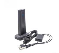 pour TV Numérique 25dBi Gain Élevé pour 4K DVB-T2 pour TV Numérique(5m) | Gain 25dBi, résolution 4K, compatible DVB-T2, pour idéal salon et extérieur, câble longue portée