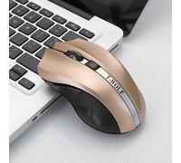 Pour Twolf Q5 24ghz 5buttons 2000 Dpi Souris Sans Fil Silencieux Et Non Léger De Jeu Souris Pour Comp