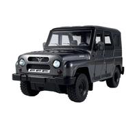 pour UAZ Hunter Jeep 1:24 Modèle De Voiture en Métal Décoration De Mode pour La Maison Cadeau d'anniversaire(Gray)