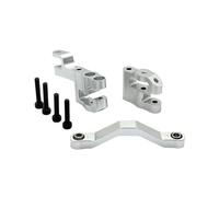 Pour UDIRC GR M16 Kit Pièces Rechange Métalliques Moyeu Direction Pour Porte-moyeu Bras Suspension Biellette Support D'amortisseur Voitures RC Pièces Modification RC(Red,Steering Assembly)