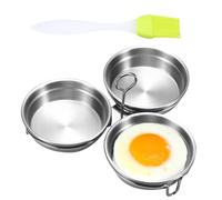 Pour œufs pochés, en acier inoxydable 304, rond, en forme de cœur, cuisine de petit déjeuner, cuisson facile, pratique, durable, sécurité, accessoires pour la maison, équipement, préparation de repas