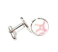 Pour Un Ami, Symbole De La Vierge, Avec Un Halo, Un Dégradé De Diffraction Spectrale Et Des Douze Signes Du Zodiaque. Boucle De Manchette Personnalisée, Accessoire De Chemise, Cadeau Parfait Pour