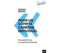 Pour un compte carbone individuel Hugues Bersini (Auteur)