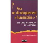 Pour un développement "humanitaire" ? Marc-Antoine Pérouse De Montclos (Auteur)