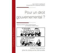 Pour un droit gouvernemental ? Vincent Boyer (Auteur), Raphaël Reneau (Auteur)