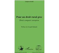 Pour un droit rural grec Lampros Kazis (Auteur)