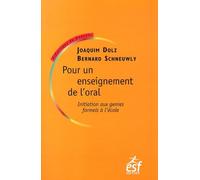 Pour un enseignement de l'oral (0000)