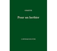 Pour un herbier