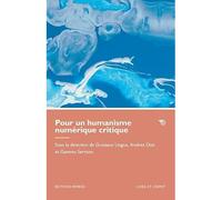 Pour un humanisme numérique critique - Jacopo Bodini - Mimesis - broché - Essai