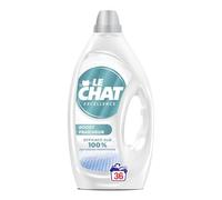 Pour un linge impeccable et une fraîcheur longue durée - Le Chat Lessive Liquide Excellence Boost Fraîcheur, Flacon 1.62 kg, x35 Lavages - Lot de 2