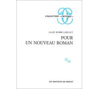 POUR UN NOUVEAU ROMAN de Robbe-Grillet. Alain (1963) Broché