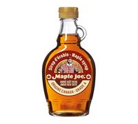 Pour un petit déjeuner gourmand et des notes caramélisées authentiques avec le sirop d'érable ambré MAPLE JOE, Grade A, origine Canada, pot de 250g - Lot de 3