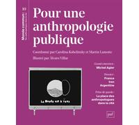Pour une anthropologie publique - Monde Commun - Puf - broché - Revue