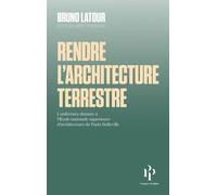 Pour une architecture terrestre - Bruno Latour - Premier Parallèle - ebook (ePub) - Essai