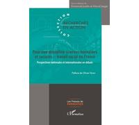 Pour une discipline sciences humaines et sociales - travail social en France Perspectives nationales et internationales en débats - Emmanuel Jovelin - L'harmattan - broché - Essai