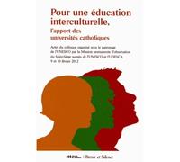 Pour une education interculturelle l apport des universites L'apport des universités - Collectif - Parole Et Silence Eds - broché - Essai