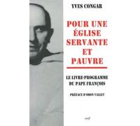 Pour une église servante et pauvre - Yves Congar - Cerf - broché - Essai