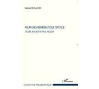 Pour une herméneutique critique