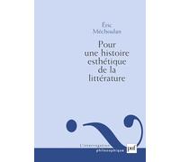 Pour une histoire esthétique de la littérature
