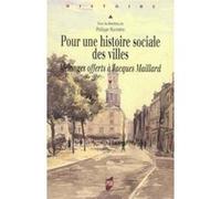 Pour une histoire sociale des villes
