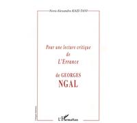 Pour une Lecture Critique de l'Errance de Georges Ngal