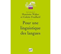 Pour une linguistique des langues